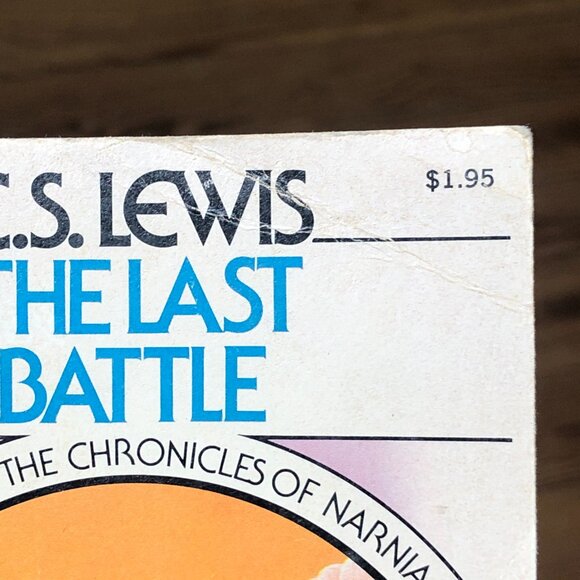 Chronicles of Narnia Book 7 The Last Battle C.S. Lewis 1970 Vintage Paperback - Picture 4 of 4